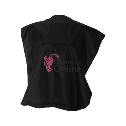 Pelerina de tuns scurta pentru coafor sau frizerie 80x50 Neagra